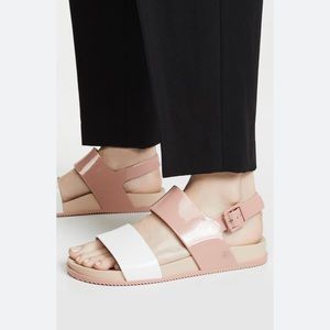 Melissa Cosmic III Sandals White Pink